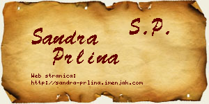 Sandra Prlina vizit kartica